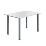 Modara Rect Meeting Table 1200Mm Wht