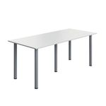 Modara Rect Meeting Table 1800Mm Wht