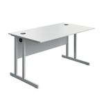 Modara Tu Rect Desk 1400Mm Wht/Wht