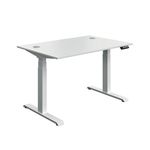 Modara Dm Sit/Stand Dsk 1200 Wht/Wht