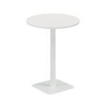 Forge High Table 800Mm White/White