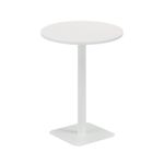 Forge High Table 800Mm White/White