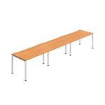 Jemini 3P Bench Desk Beech/Wht X3