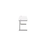 Jemini Single Rect Desk 1400 White
