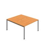 2 Per Back-Back Bench Desk Bch/Slv