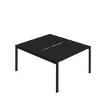 2 Per Back-Back Bench Desk Blk/Blk