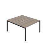 2 Per Back-Back Bench Desk Goak/Blk