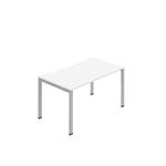1P Bench Desk 1200X800Mm White/Slv