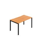 1P Bench Desk 1600X800Mm Beech/Black