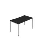 1P Bench Desk 1600X800Mm Black/Slv