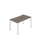 1P Bench Desk 1600X800Mm Gry Oak/Wht