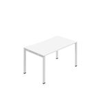 1 Person Bench Desk 1600X800Mm White
