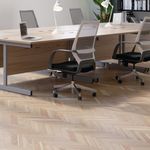 Jemini Single Rect Desk 1400 White