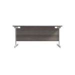 Jemini Single Rect Desk 1800 G/Oak