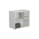 First 1 Shelf Wooden Bookcase White