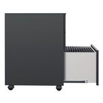 Jemini Standard Pedestal Steel Black