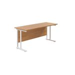 Jemini Rect Cant Desk 1800X600 N/Oak