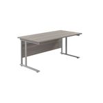 Jemini Rect Cant Desk 1800X800 G/Oak