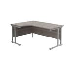 Jemini Rdl Lh Cantilever Desk G/Oak