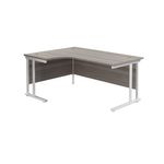 Jemini Rdl Lh Cantilever Desk G/Oak