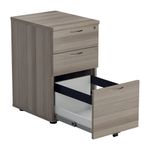 Jemini 3Drw Under Desk Ped Goak