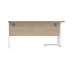 Polaris Lh Rdl Desk 1612 Coak/Wht