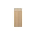 Modara Bookcase 1 Shelf Ferrera Oak