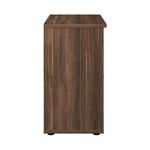 Jemini Bookcase 800X450X800 Dk/Walnt