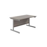 Jemini Rect Desk 1400X800Mm Goak/Slv
