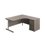 Jemini Radial Rh Desk And Dskh Ped