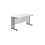 Jemini Du Rec Dsk 1200X600 Wht/Blk