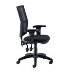 Jemini Medway Optr Chr Adj Arms Blk