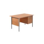 Modara Desk 2Drw Fxd Ped 1200Mm Bch