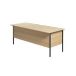 Modara Desk 2Drw Fxd Ped 1800Mm Oak