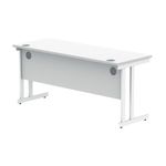 Polaris Rect Cant Desk 1600Mm Awht