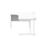 Polaris Lh Rdl Cant Desk 1600Mm Awht
