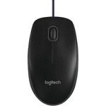 Logitech B100 Optical Usb Mouse Blk