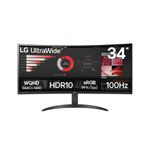 Lg 34In Monitor Ultrawid Qhd Hdmi/Dp