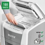 Leitz Iq Autofeed Cross-Cut P-4 Shrd