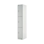 Three Compartment Locker 300 Lgrey