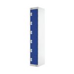 Six Compartment Locker 300 Blue