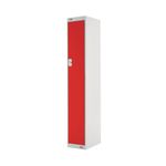 Single Compartment Locker 450 Red
