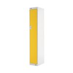 Single Compartment Locker 450 Yellow
