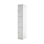 Three Compartment Locker 450 Lgrey