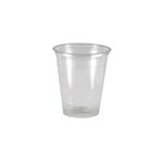 Mycafe Plas Water Cup 7Oz Clr Pk50