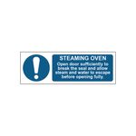 Steaming Oven Sign Save Vnl 300X100