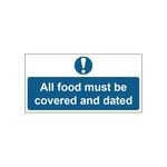 All Food Cover Date Sign Vnl 100X200