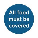 All Food Cover Sign Save Vnl 100X100