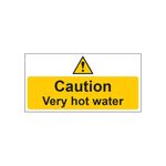 Very Hot Water Sign Save Vnl 200X100
