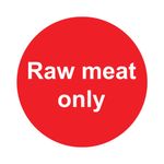 Raw Meat Sign Save Vnl 100X100